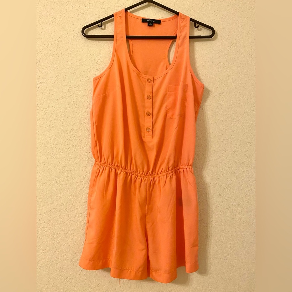 Orange Romper